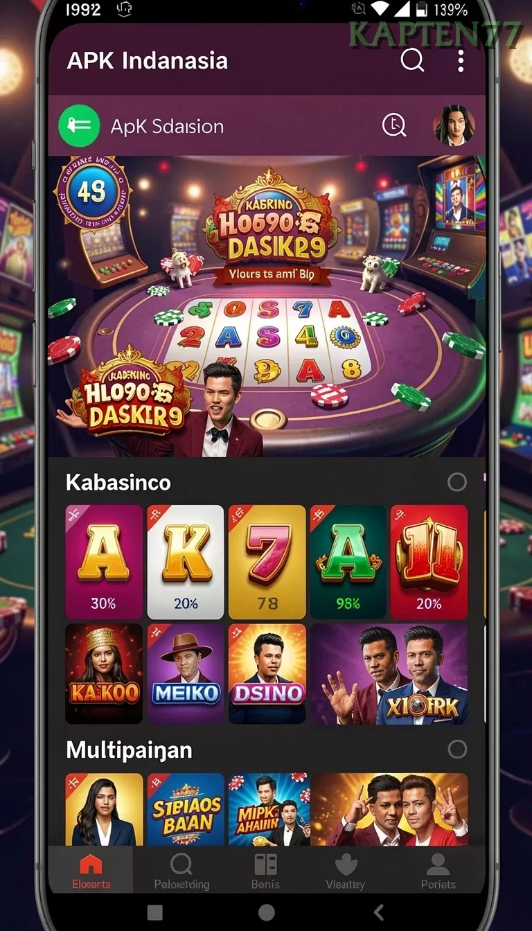Cuplikan layar LINTAS88 — aktivitas