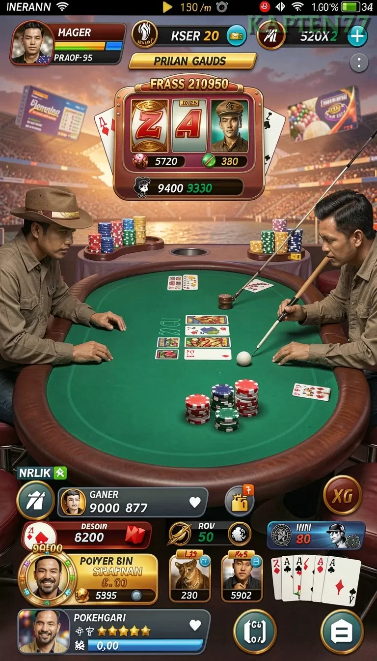Cuplikan layar PADI777 — aktivitas