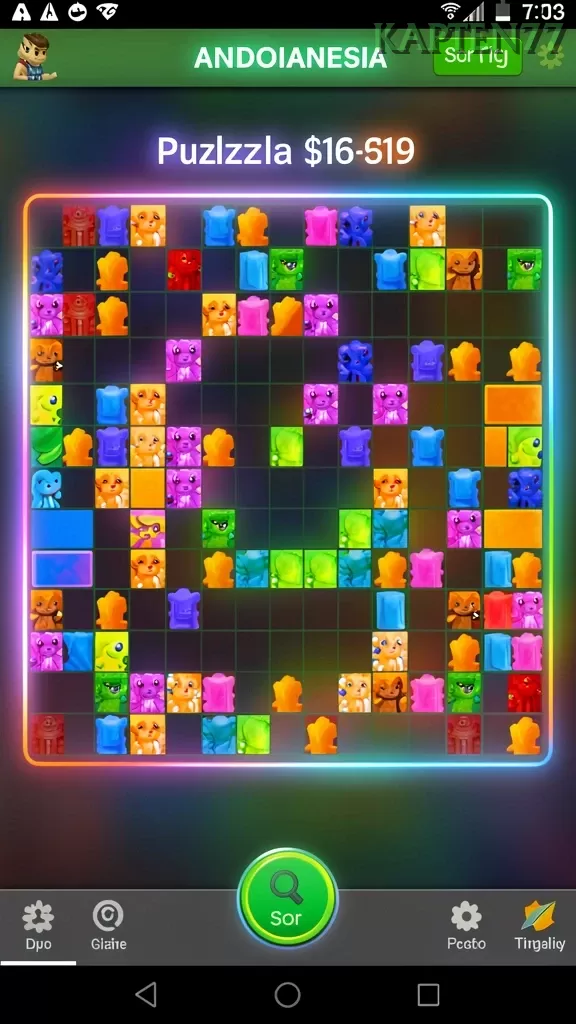 Cuplikan layar PROMO — halaman utama